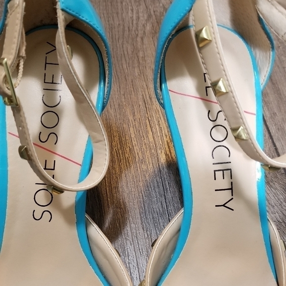 Sole Society Anneke Studded Strapy Pumps - Picture 5 of 9